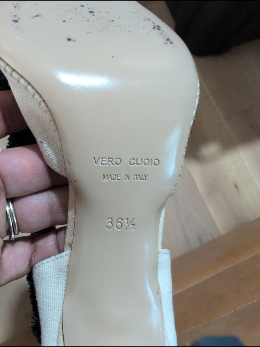Altuzarra Beige and Black Womens Heels